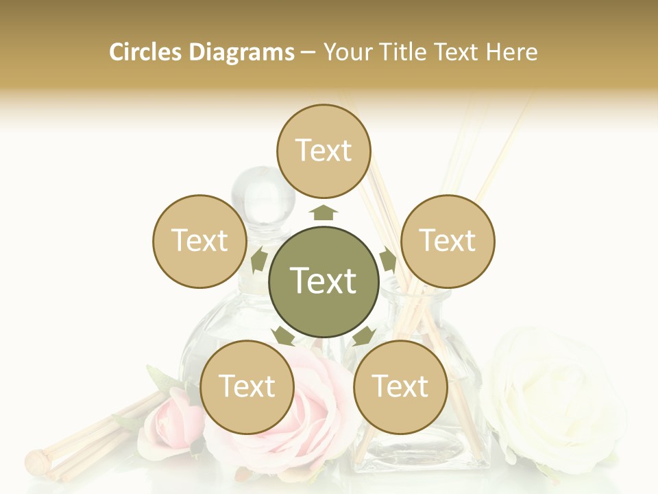 White Bottle Jar PowerPoint Template