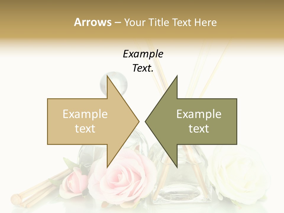 White Bottle Jar PowerPoint Template