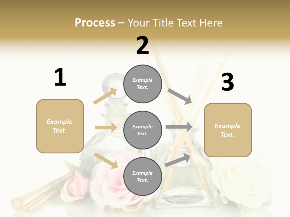 White Bottle Jar PowerPoint Template