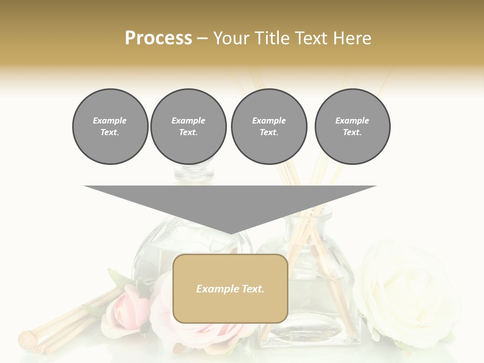 White Bottle Jar PowerPoint Template