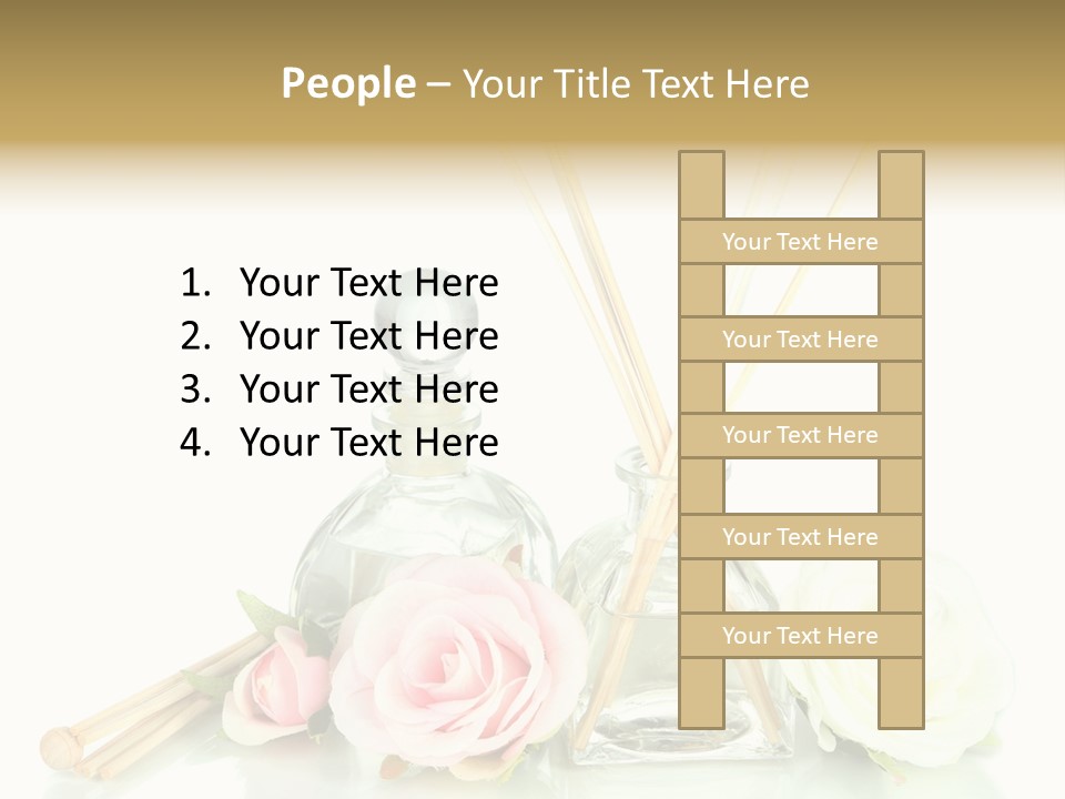 White Bottle Jar PowerPoint Template