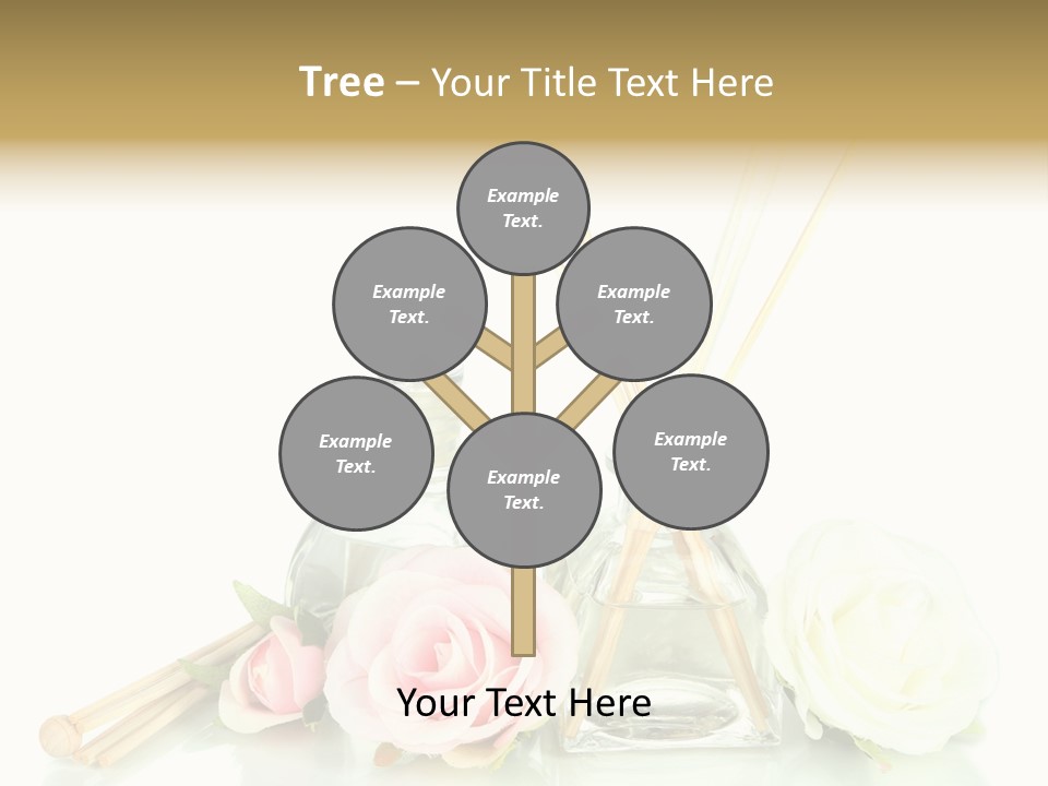 White Bottle Jar PowerPoint Template