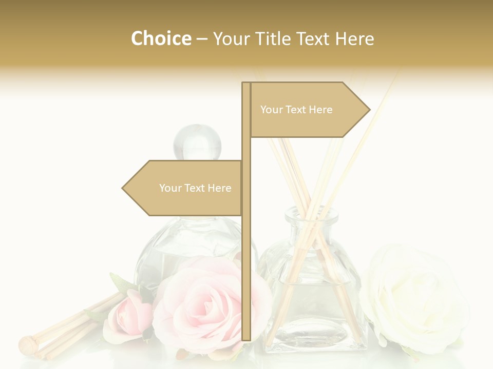 White Bottle Jar PowerPoint Template