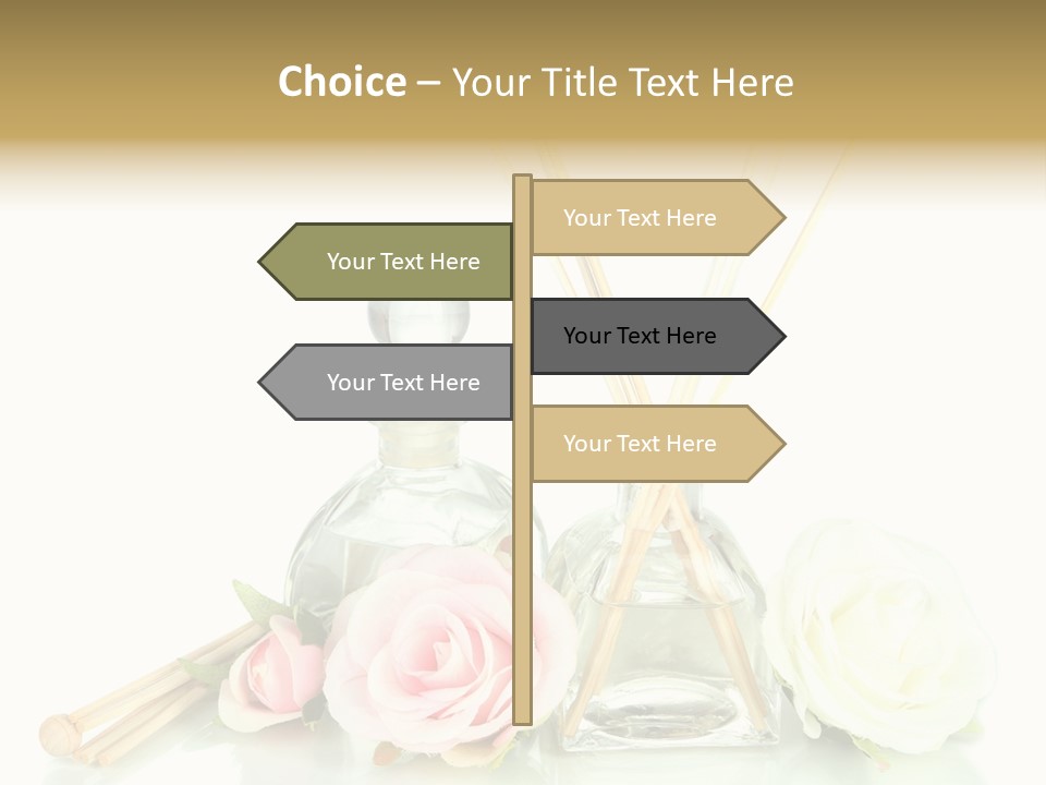 White Bottle Jar PowerPoint Template