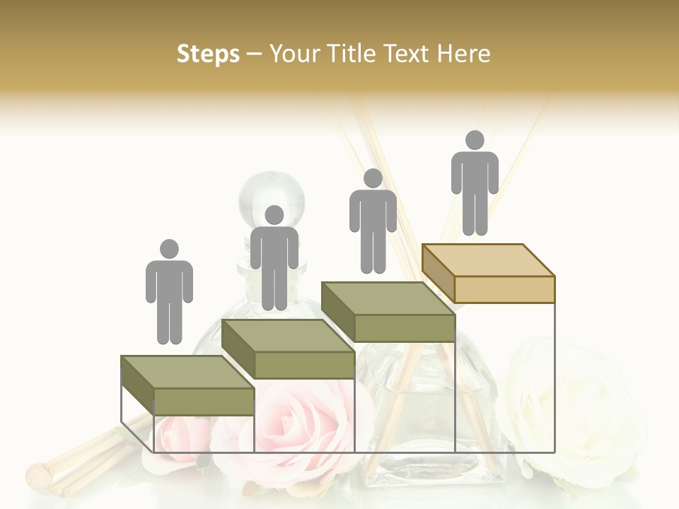 White Bottle Jar PowerPoint Template