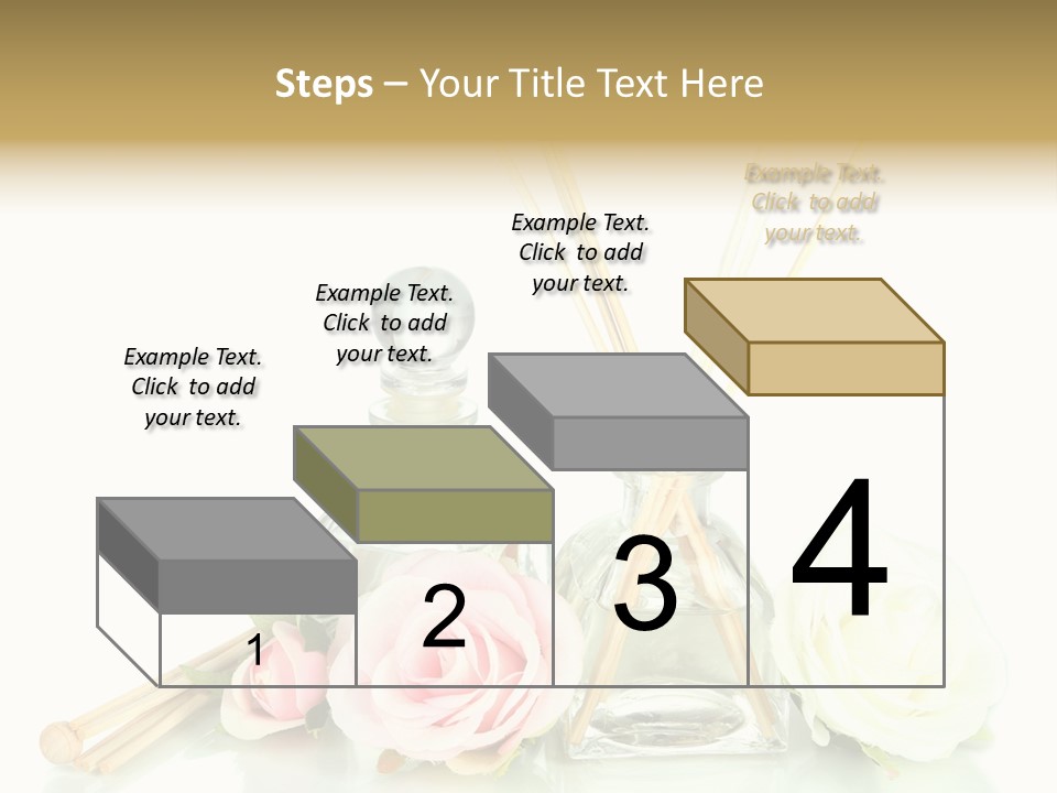 White Bottle Jar PowerPoint Template