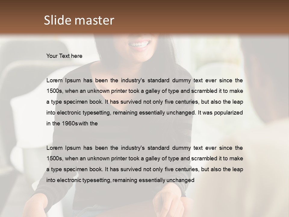 Beverage Person Aromatic PowerPoint Template