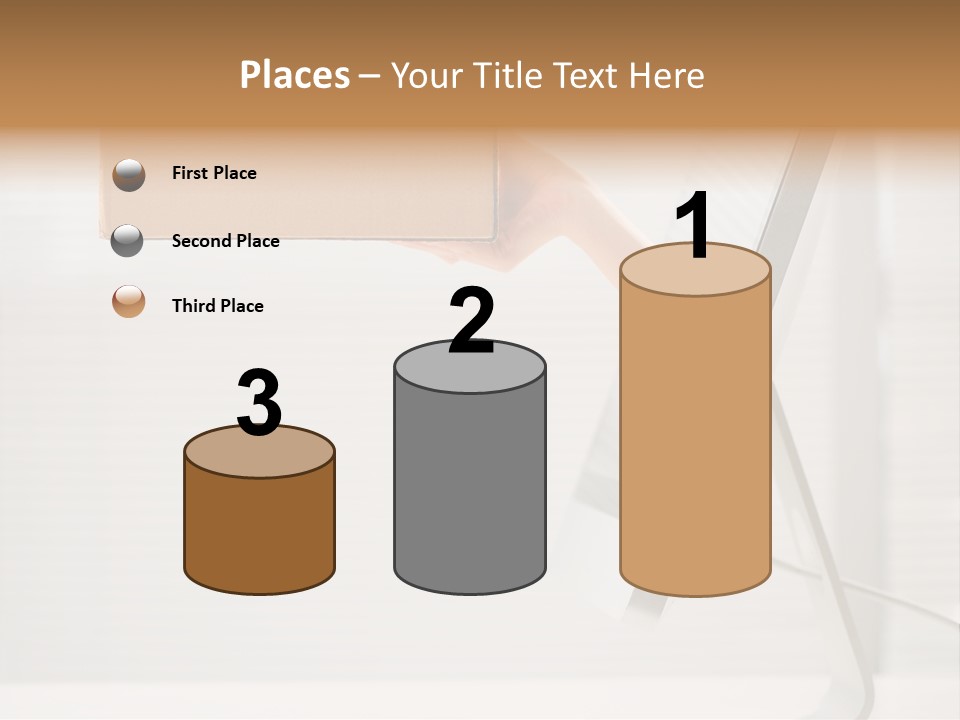 Holding Ebusiness Closeup PowerPoint Template