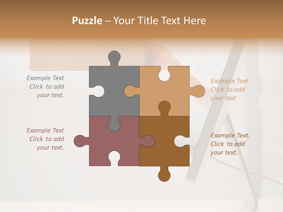 Holding Ebusiness Closeup PowerPoint Template