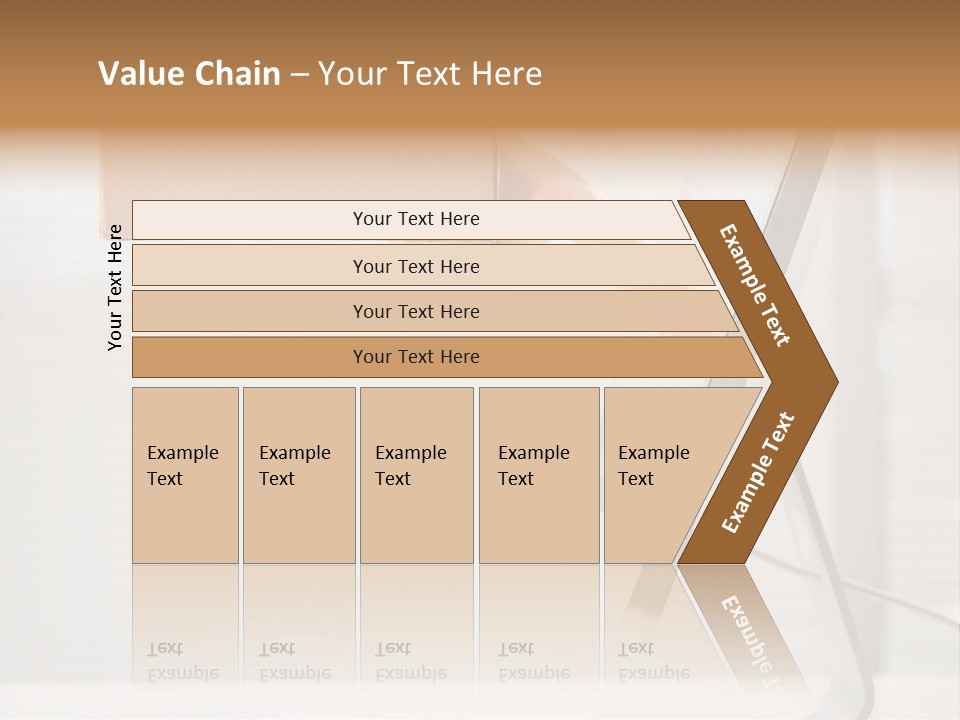 Holding Ebusiness Closeup PowerPoint Template