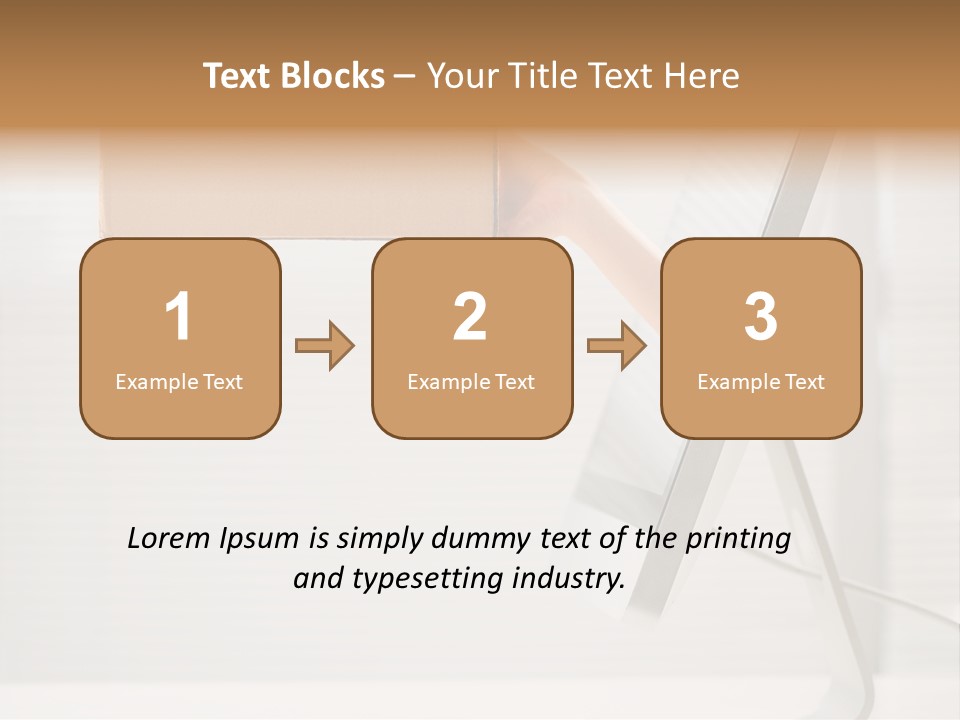 Holding Ebusiness Closeup PowerPoint Template