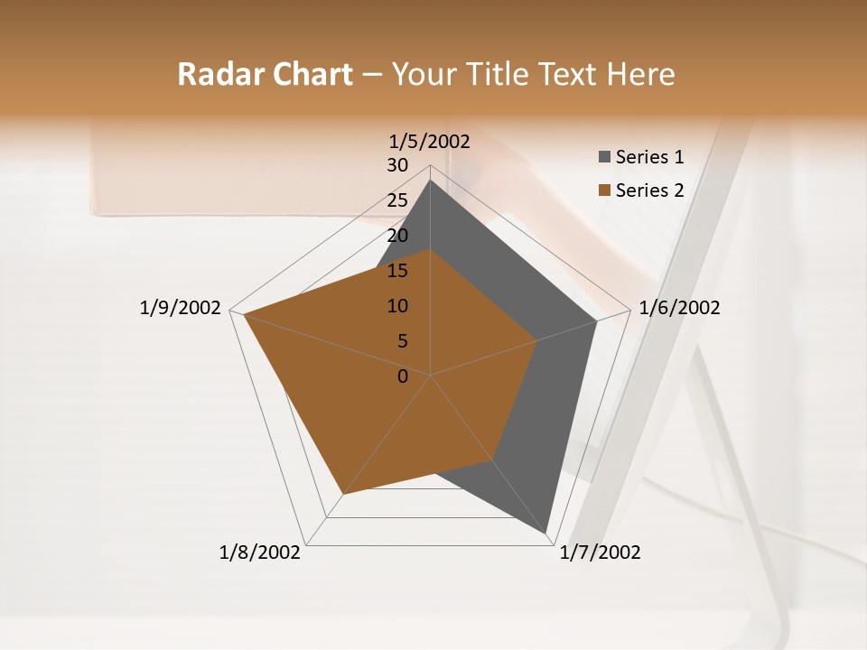 Holding Ebusiness Closeup PowerPoint Template
