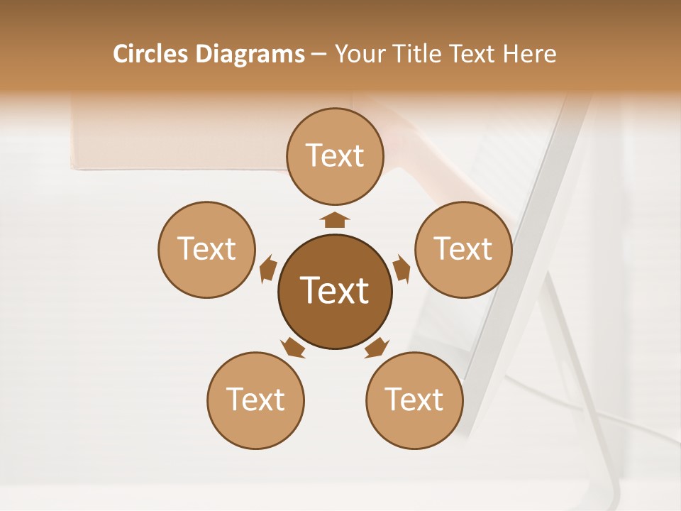Holding Ebusiness Closeup PowerPoint Template