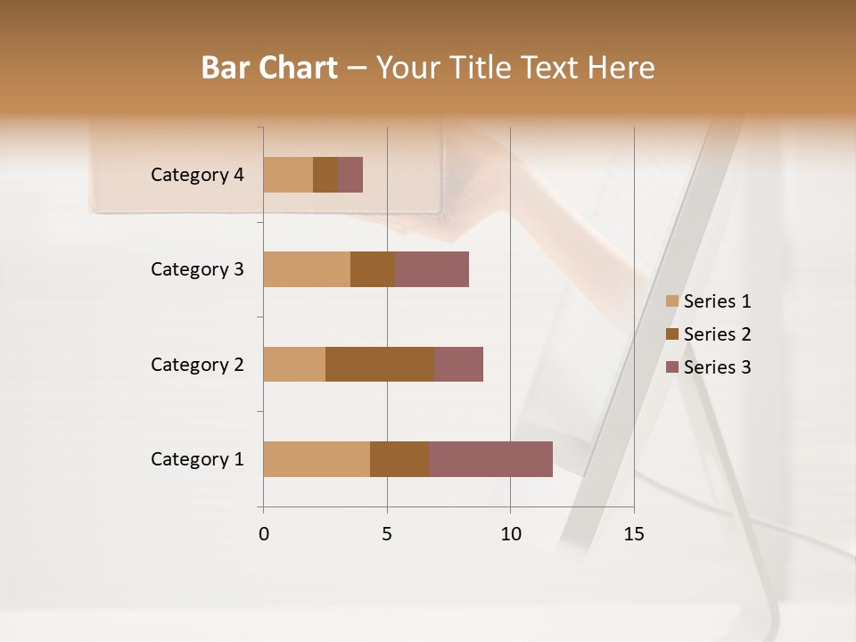 Holding Ebusiness Closeup PowerPoint Template
