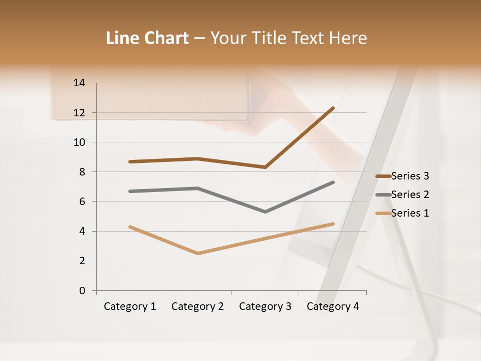 Holding Ebusiness Closeup PowerPoint Template
