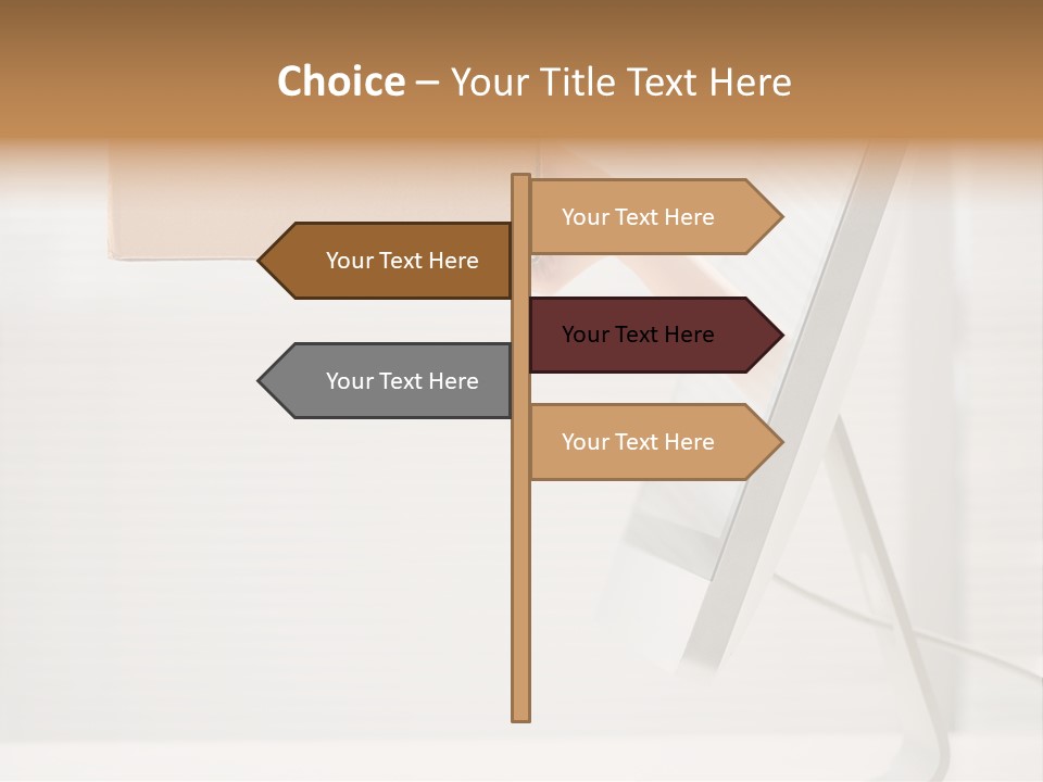 Holding Ebusiness Closeup PowerPoint Template