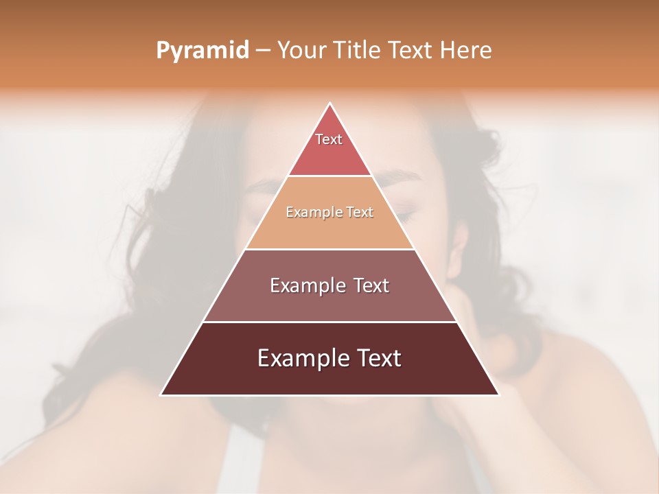 Home Neck Brunette PowerPoint Template