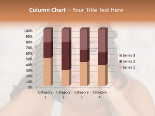 Home Neck Brunette PowerPoint Template