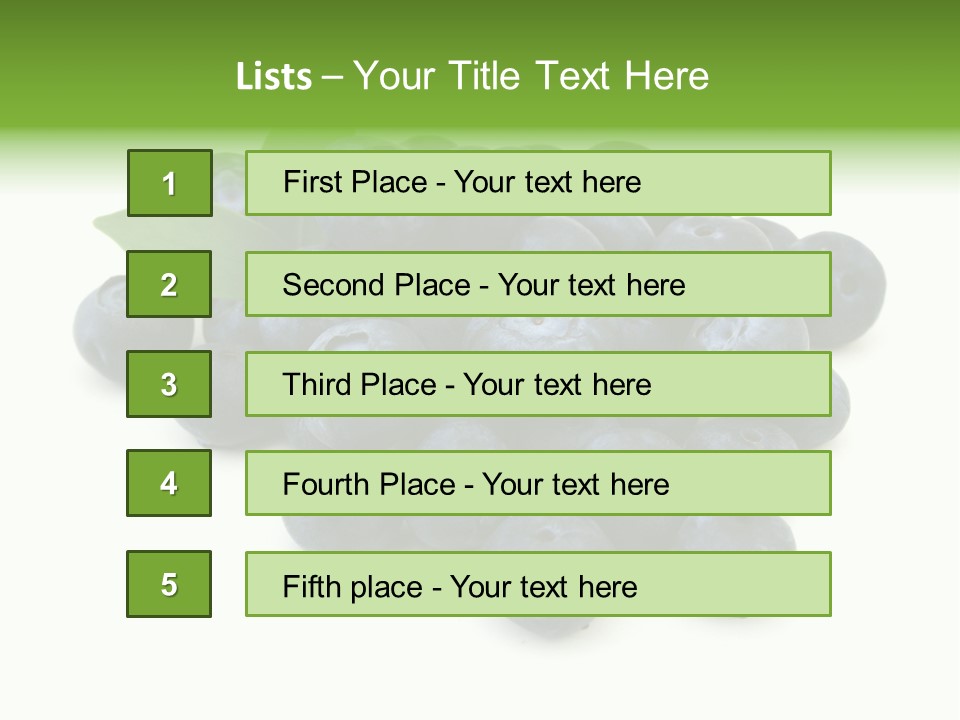 Juicy Sweet Food PowerPoint Template