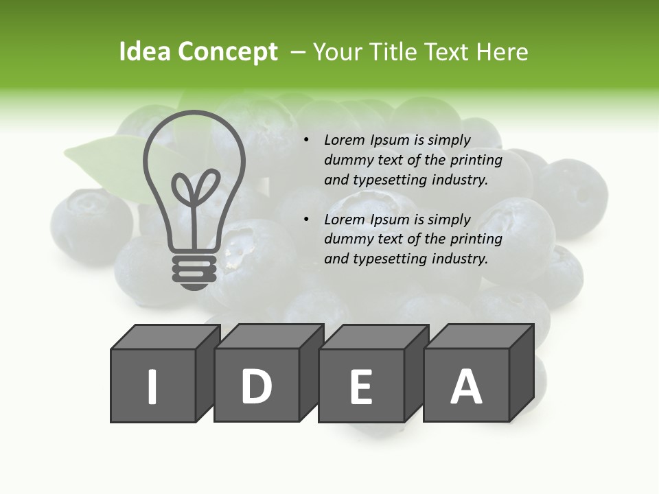 Juicy Sweet Food PowerPoint Template