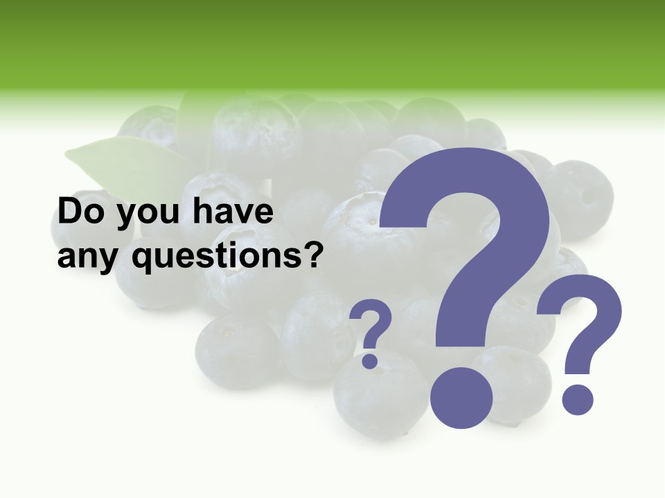 Juicy Sweet Food PowerPoint Template