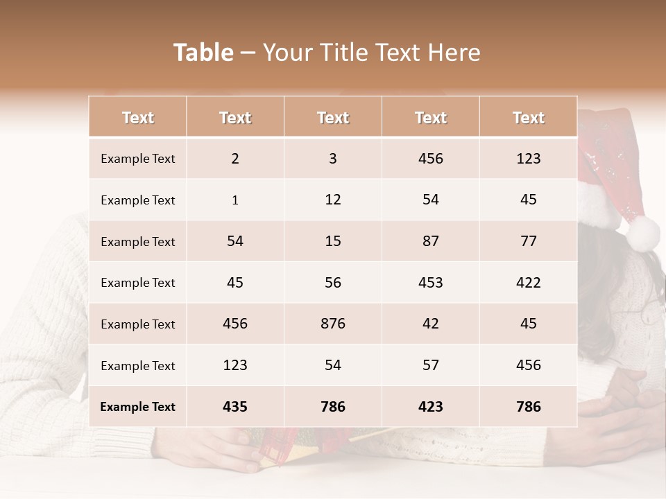 A Man And A Woman Are Holding A Present PowerPoint Template