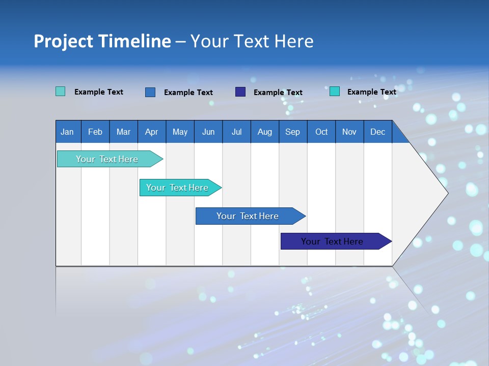 Telecommunication Data Optic PowerPoint Template