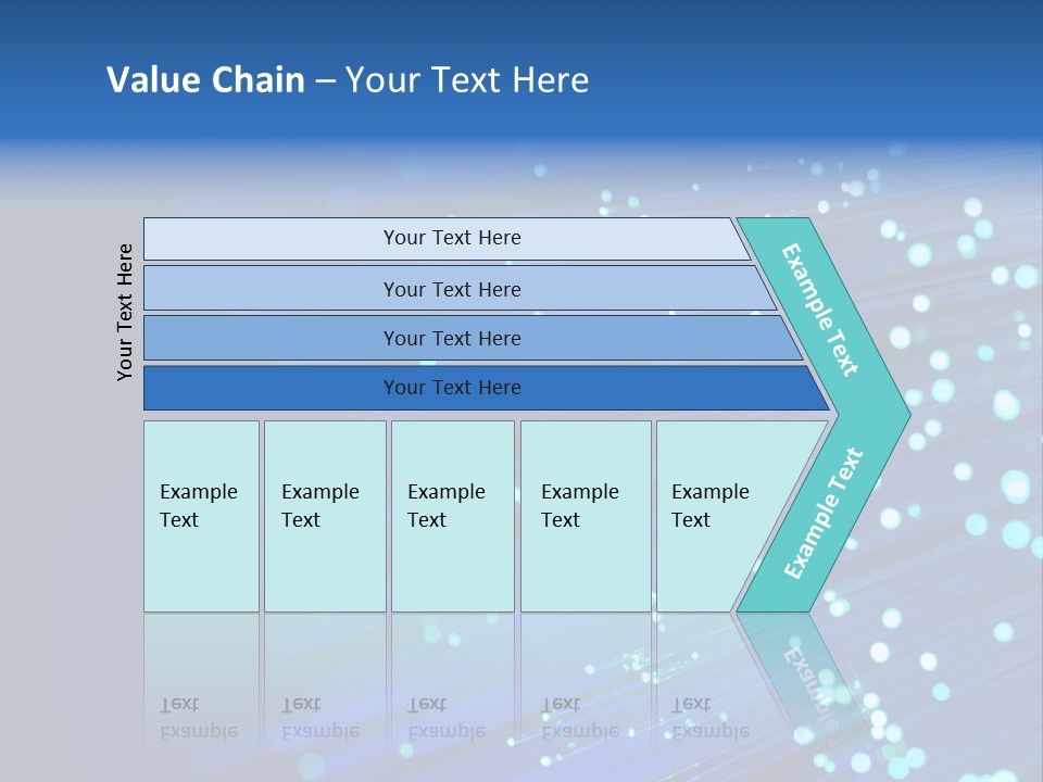 Telecommunication Data Optic PowerPoint Template