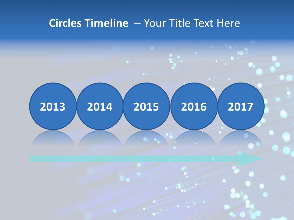 Telecommunication Data Optic PowerPoint Template