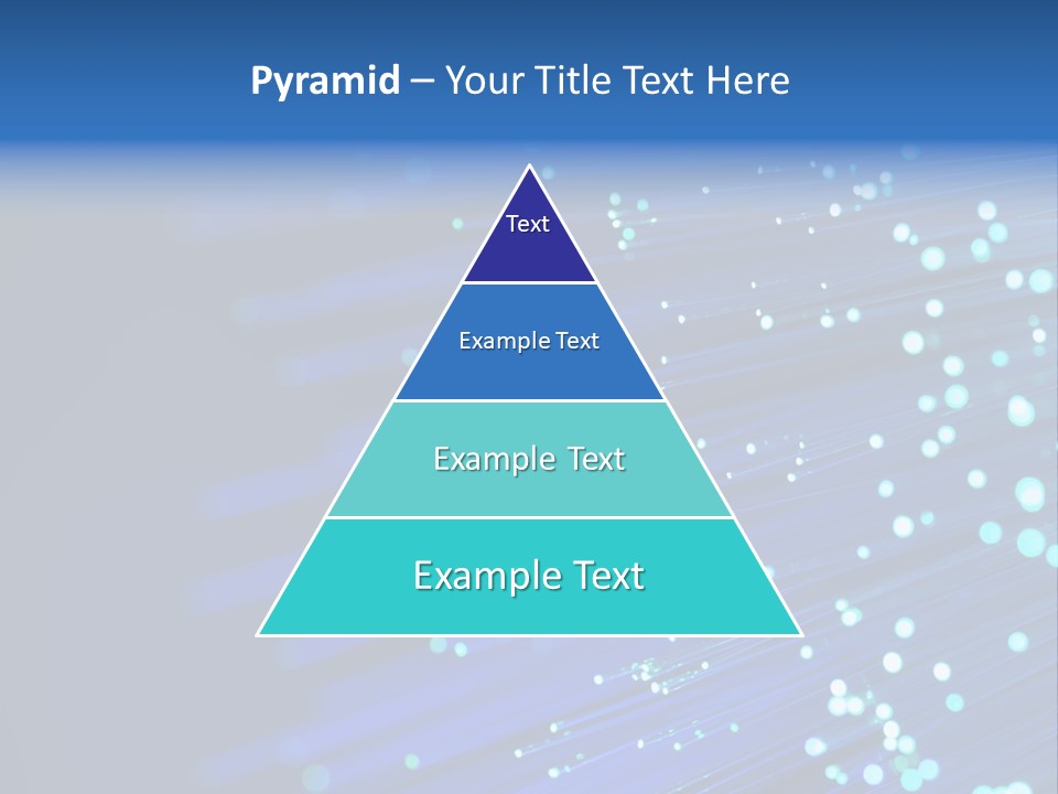 Telecommunication Data Optic PowerPoint Template