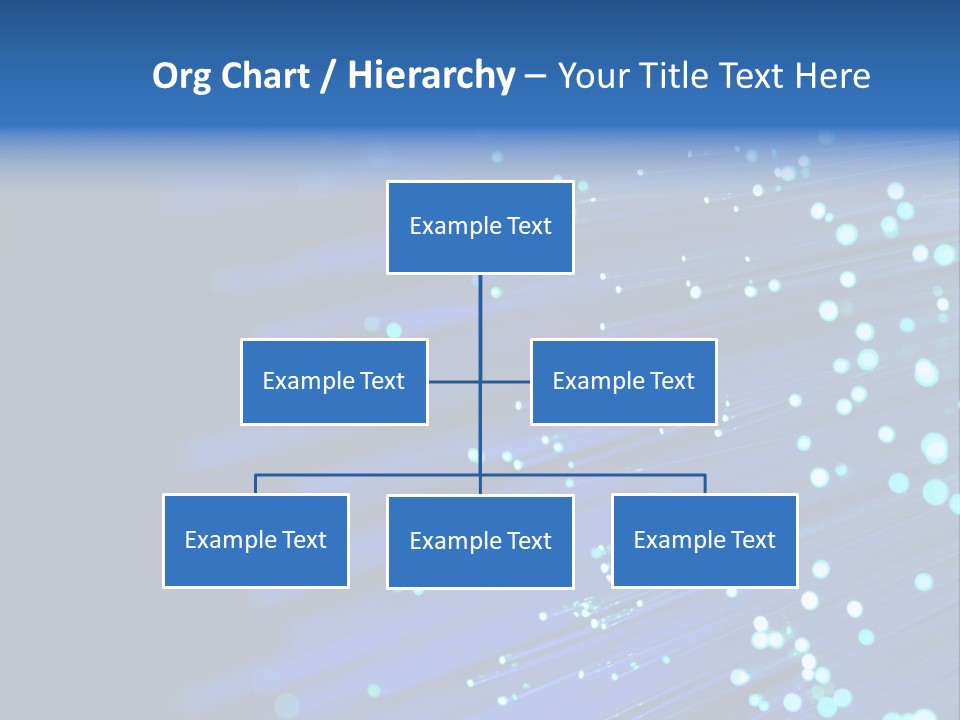 Telecommunication Data Optic PowerPoint Template