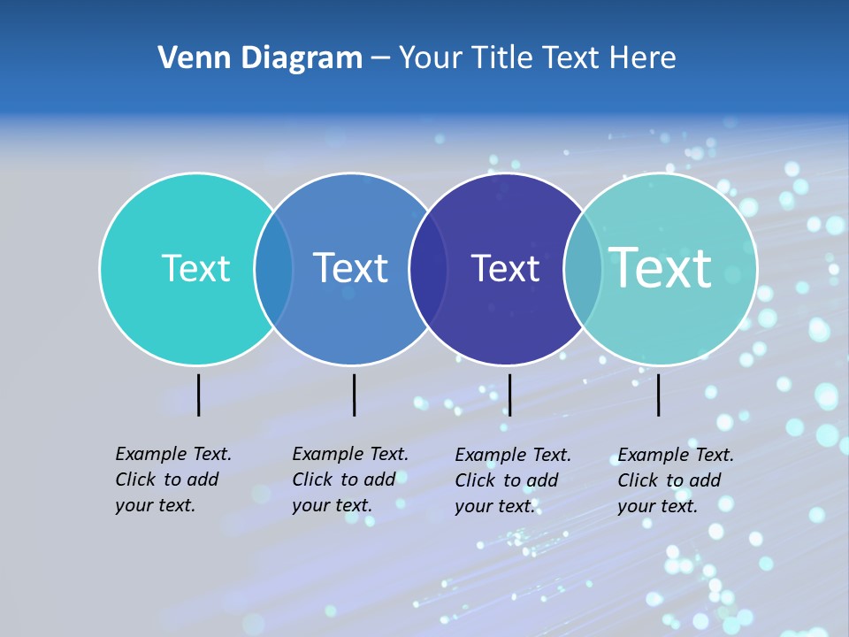 Telecommunication Data Optic PowerPoint Template