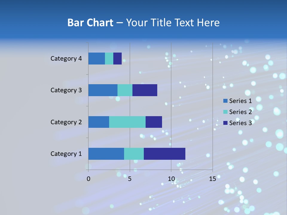 Telecommunication Data Optic PowerPoint Template