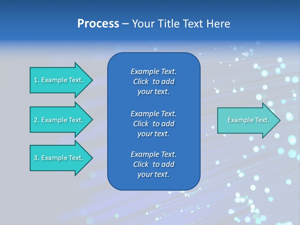 Telecommunication Data Optic PowerPoint Template
