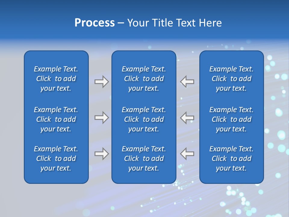 Telecommunication Data Optic PowerPoint Template