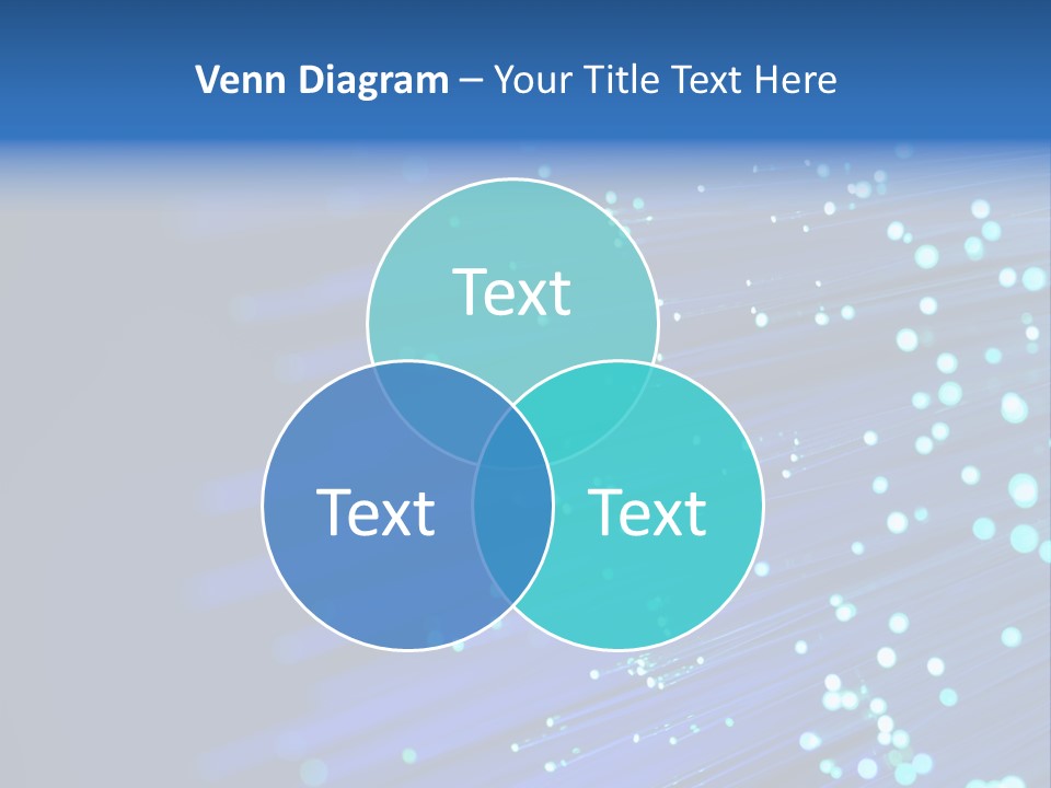 Telecommunication Data Optic PowerPoint Template