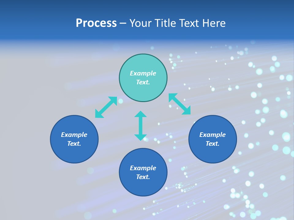 Telecommunication Data Optic PowerPoint Template