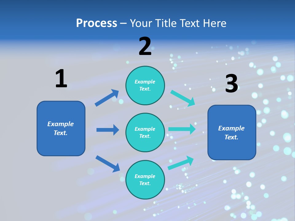 Telecommunication Data Optic PowerPoint Template