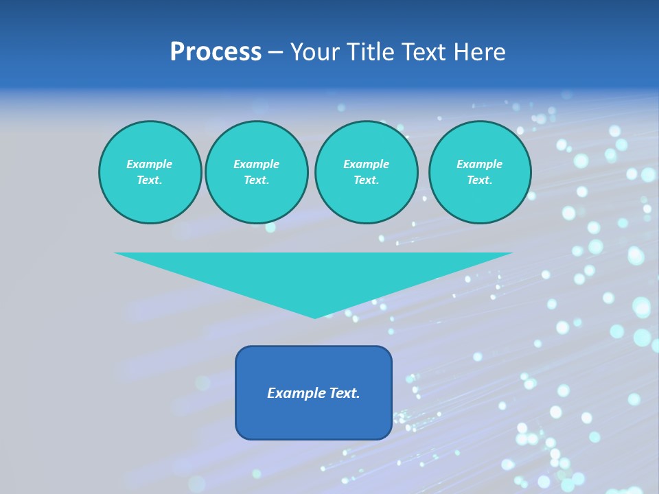 Telecommunication Data Optic PowerPoint Template