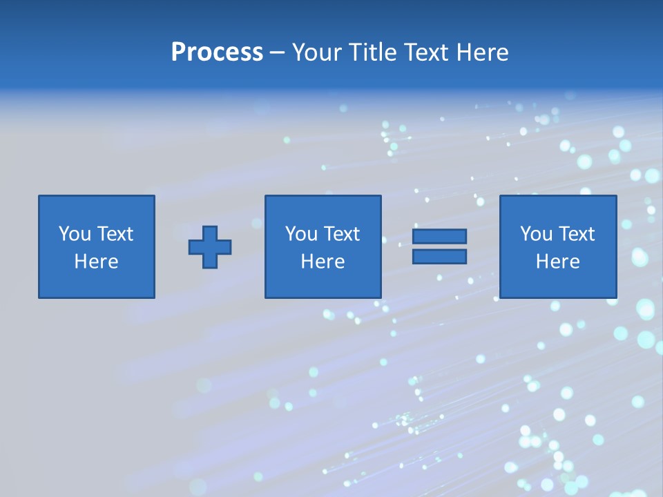 Telecommunication Data Optic PowerPoint Template