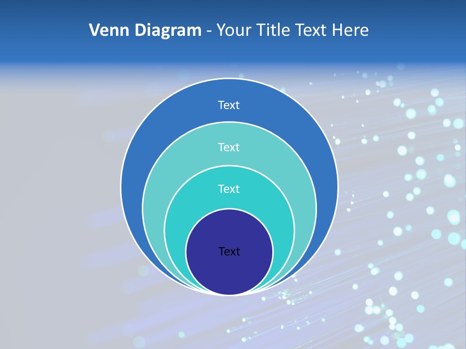 Telecommunication Data Optic PowerPoint Template
