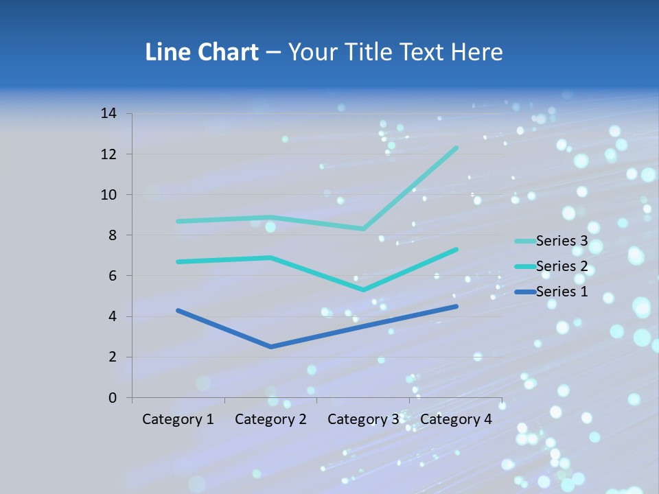 Telecommunication Data Optic PowerPoint Template