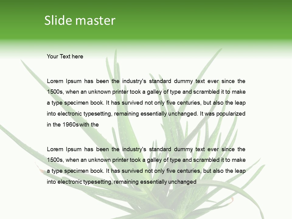 Latte Fresh Froth PowerPoint Template