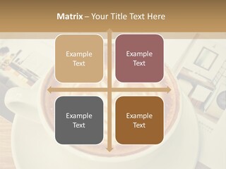 Latte Fresh Froth PowerPoint Template