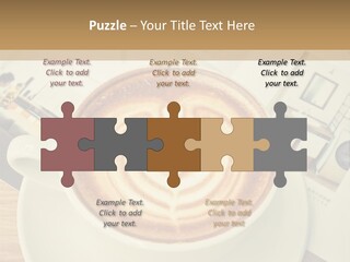 Latte Fresh Froth PowerPoint Template