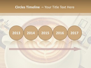 Latte Fresh Froth PowerPoint Template