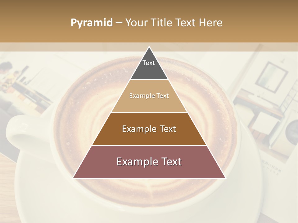 Latte Fresh Froth PowerPoint Template