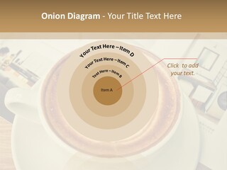 Latte Fresh Froth PowerPoint Template