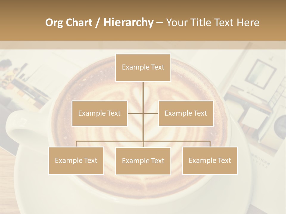 Latte Fresh Froth PowerPoint Template