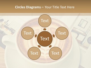 Latte Fresh Froth PowerPoint Template